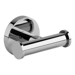 Bosa Chrome Double Robe Hook