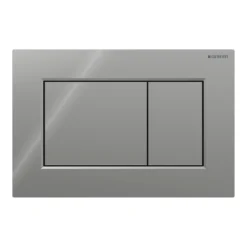 Geberit Sigma01 Square Dual Flush Plate - Chrome