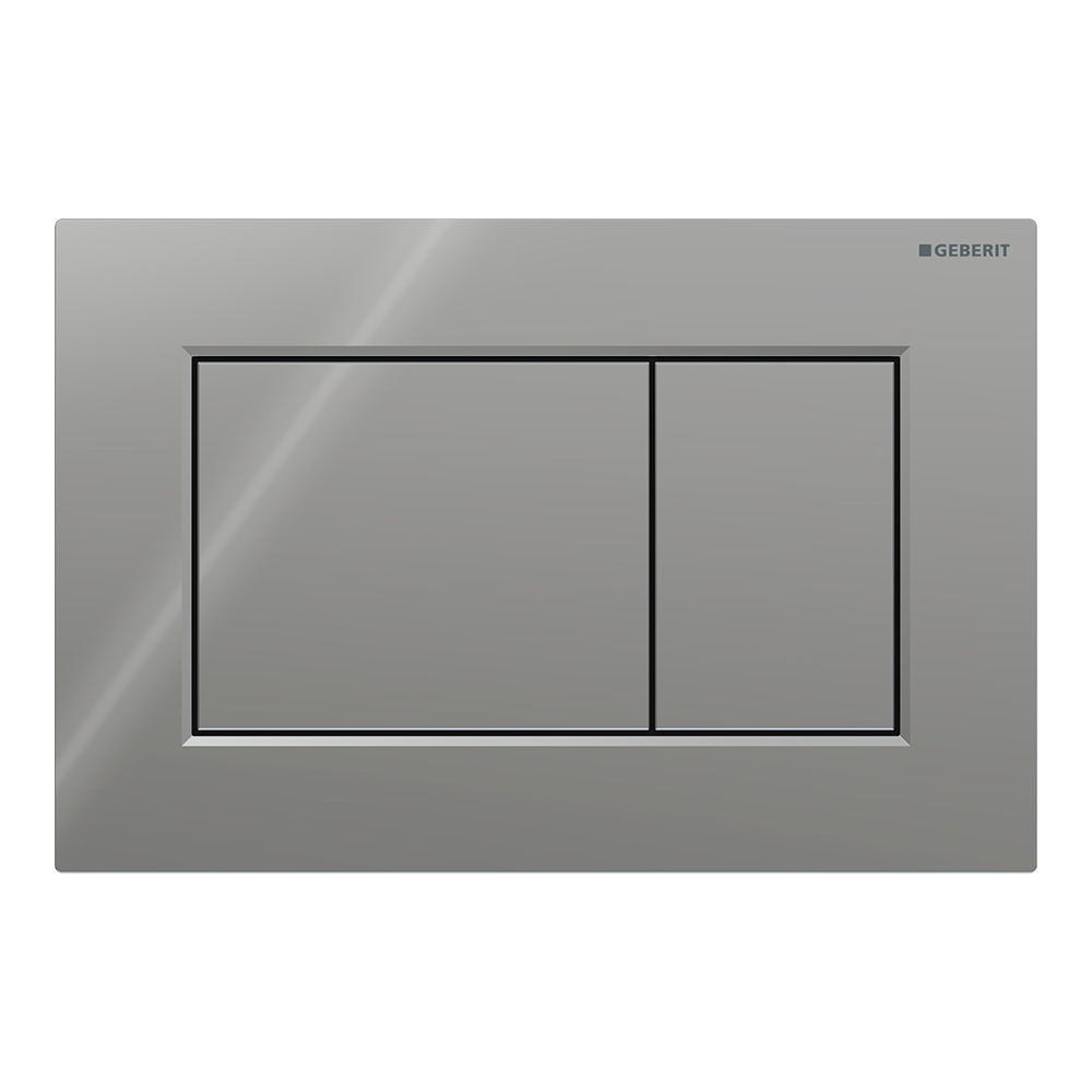 Geberit Sigma01 Square Dual Flush Plate - Chrome 3 Geberit Sigma01 Square Dual Flush Plate - Chrome