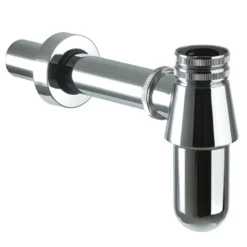 Brass Bottle Trap With 300mm Outlet Pipe - Chrome