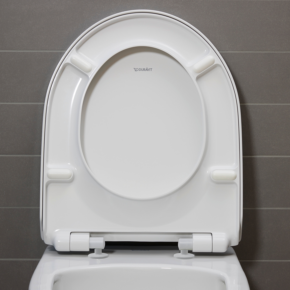 Duravit No.1 Rimless Close Coupled Toilet (6/3 L Flush) + Seat 7 Duravit No.1 Rimless Close Coupled Toilet (6/3 L Flush) + Seat - Image 5