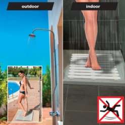 Wenko 55x55cm Grey Duckboard -Victorian Plumbing Shop 22947100 d3