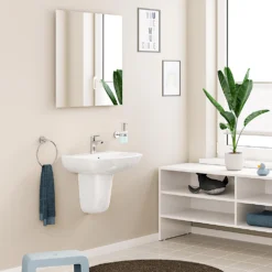 Grohe Start Edge Mono Basin Mixer 19 Grohe Start Edge Mono Basin Mixer -Victorian Plumbing Shop 24314001 d8