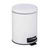 Wenko Leman 5 Litre Pedal Bin - White 1 Wenko Leman 5 Litre Pedal Bin - White -Victorian Plumbing Shop 24678100 l