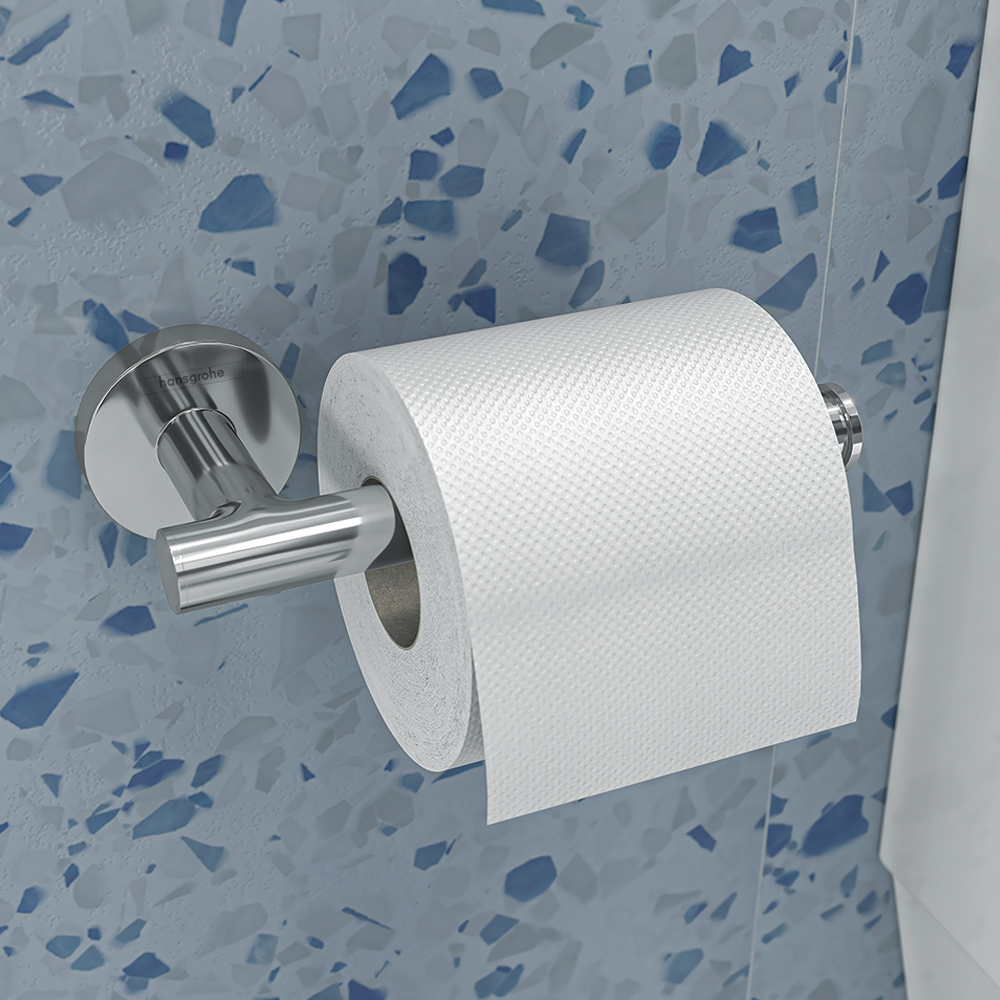 Hansgrohe Logis Universal Toilet Roll Holder 3 Hansgrohe Logis Universal Toilet Roll Holder