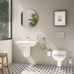 VitrA S20 Model Wall Hung Short Projection (48cm) Pan 24 VitrA S20 Model Wall Hung Short Projection (48cm) Pan -Victorian Plumbing Shop 5507l003 d3