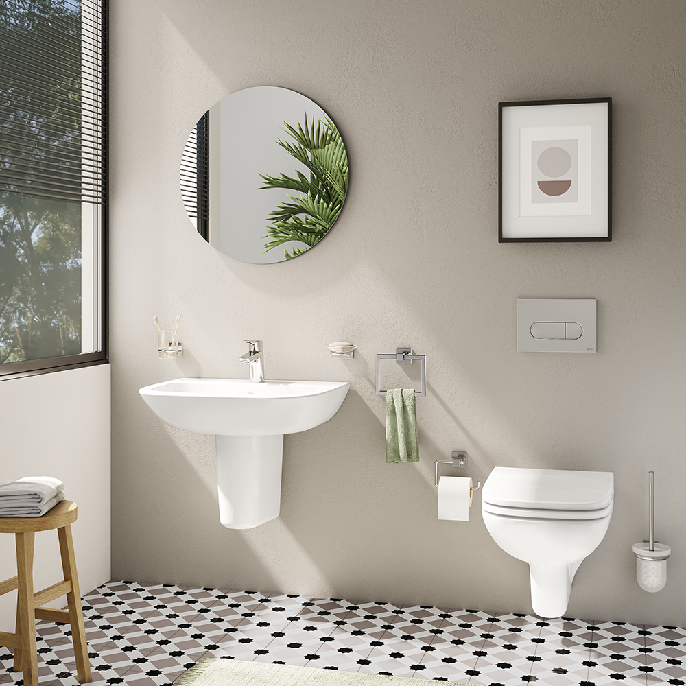 VitrA S20 Model Wall Hung Short Projection (48cm) Pan 13 VitrA S20 Model Wall Hung Short Projection (48cm) Pan - Image 11