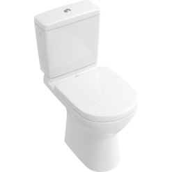 Villeroy And Boch O.novo Combi-Pack Close Coupled Open Back Toilet -Victorian Plumbing Shop 5661h101 d4n