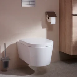 Hansgrohe EluPura S Wall-Mounted AquaFall Flush Toilet With Soft Close Seat -Victorian Plumbing Shop 62021450 3