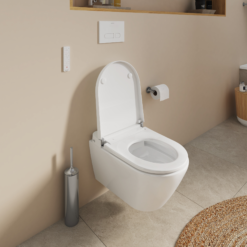 Duravit SensoWash D-Neo Compact Wall Hung Shower Toilet -Victorian Plumbing Shop 654000012004300