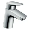 Hansgrohe Logis Single Lever Basin Mixer 70 Without Waste 2 Hansgrohe Logis Single Lever Basin Mixer 70 Without Waste -Victorian Plumbing Shop 71070000 l
