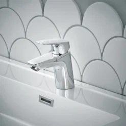 Hansgrohe Logis Single Lever Basin Mixer 70 Without Waste -Victorian Plumbing Shop 71071000.ai2