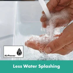 Hansgrohe Vernis Blend Single Lever Basin Mixer 70 Without Waste - Matt Black -Victorian Plumbing Shop 715586700l6