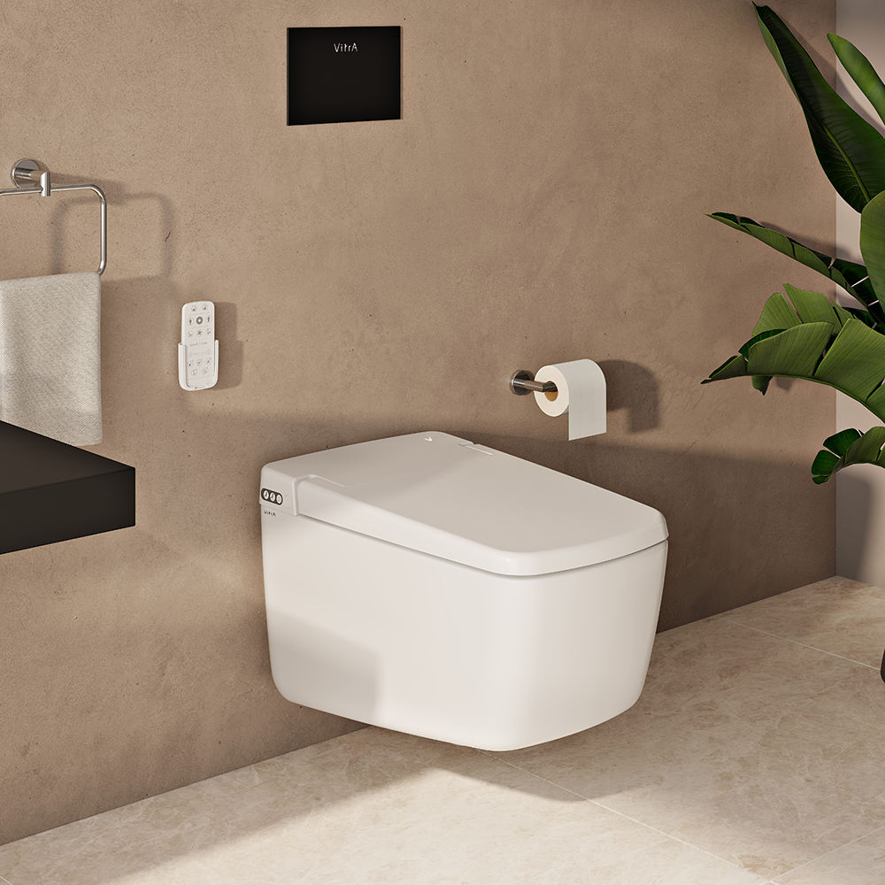 VitrA V-Care Prime Smart Wall-Hung Toilet And Seat 5 VitrA V-Care Prime Smart Wall-Hung Toilet And Seat - Image 3
