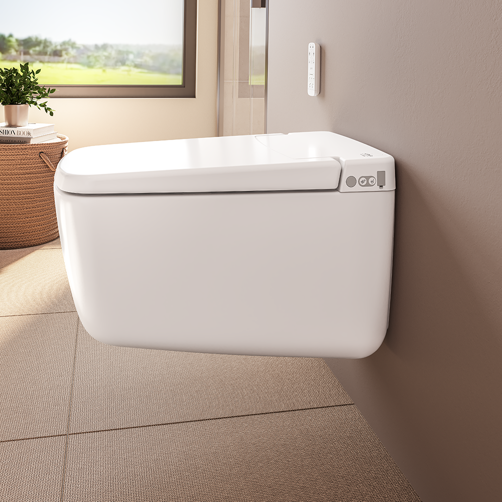 VitrA V-Care Prime Smart Wall-Hung Toilet And Seat 9 VitrA V-Care Prime Smart Wall-Hung Toilet And Seat - Image 7