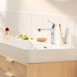 Hansgrohe Rebris S CoolStart Single Lever Basin Mixer 110 With Pop-up Waste - Chrome 13 Hansgrohe Rebris S CoolStart Single Lever Basin Mixer 110 With Pop-up Waste - Chrome -Victorian Plumbing Shop 72519000 d6