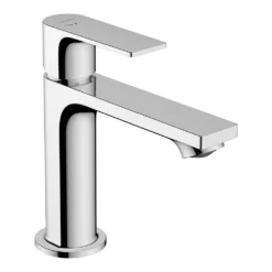 Hansgrohe Rebris E CoolStart Single Lever Basin Mixer 110 With Pop-up Waste - Chrome -Victorian Plumbing Shop 72559000 d1a