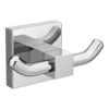 Milan Double Robe Hook - Chrome -Victorian Plumbing Shop ab3005sr l1