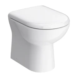Alaska Rimless Back To Wall Toilet Pan + Soft Close Seat 14 Alaska Rimless Back To Wall Toilet Pan + Soft Close Seat -Victorian Plumbing Shop abtwr d1