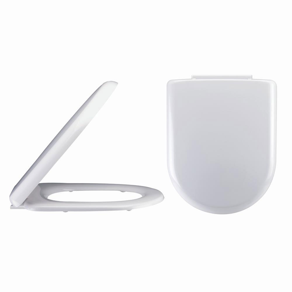 Alaska Rimless Back To Wall Toilet Pan + Soft Close Seat 4 Alaska Rimless Back To Wall Toilet Pan + Soft Close Seat - Image 2
