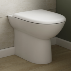 Alaska Rimless Back To Wall Toilet Pan + Soft Close Seat 13 Alaska Rimless Back To Wall Toilet Pan + Soft Close Seat -Victorian Plumbing Shop abtwr l