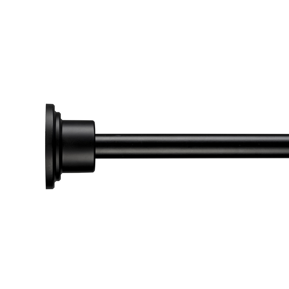 Croydex Stick N Lock Premium Telescopic Rod - Matt Black 7 Croydex Stick N Lock Premium Telescopic Rod - Matt Black - Image 5