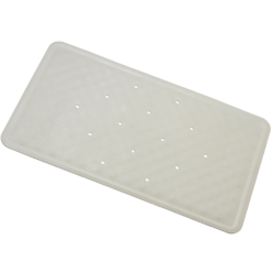 Croydex White Anti-Microbial Rubagrip Small Bath Mat 580 X 340mm -Victorian Plumbing Shop ag181122 3