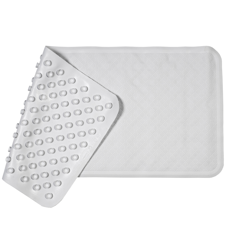 Croydex Anti-Bacterial White Bath Mat 900 X 370mm 3 Croydex Anti-Bacterial White Bath Mat 900 X 370mm