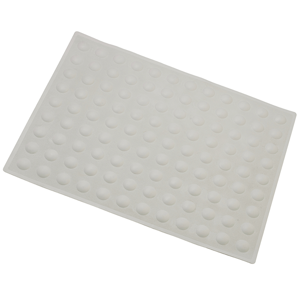 Croydex Dome Sucker Bath Mat 570 X 430mm White 4 Croydex Dome Sucker Bath Mat 570 X 430mm White - Image 2