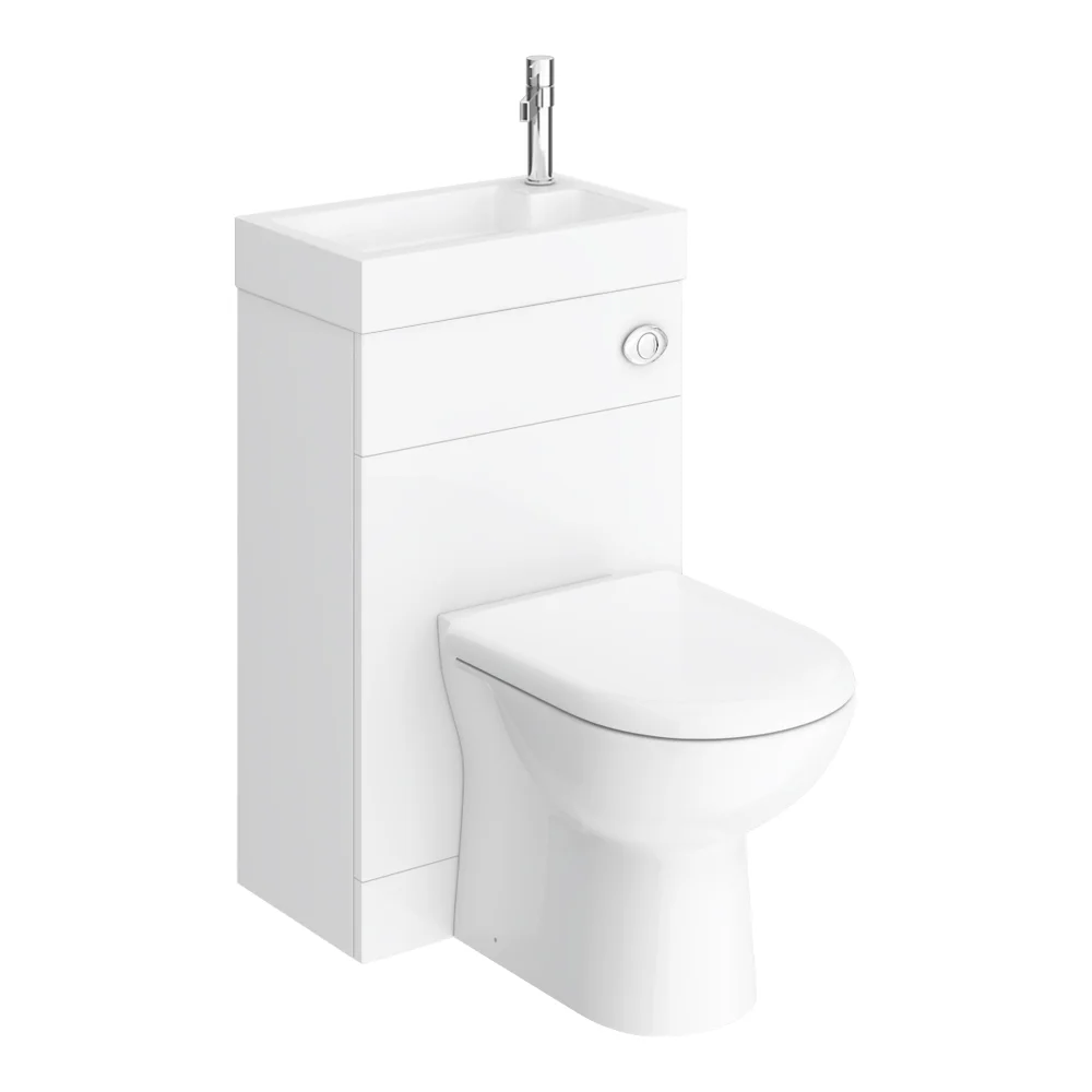 Alaska Combined Two-In-One Wash Basin & Toilet (500mm Wide X 300mm) 3 Alaska Combined Two-In-One Wash Basin & Toilet (500mm Wide X 300mm)