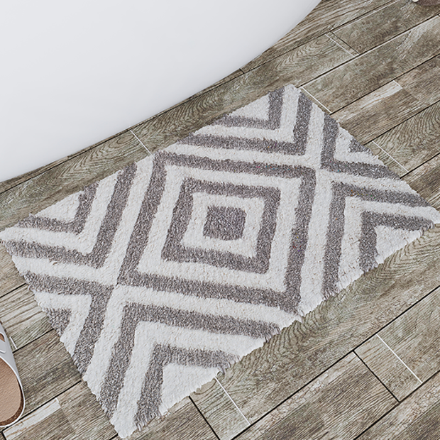 Croydex Tribal Stone Bath Rug 6 Croydex Tribal Stone Bath Rug - Image 4