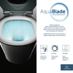 Ideal Standard Tesi AquaBlade Wall Hung Toilet 12 Ideal Standard Tesi AquaBlade Wall Hung Toilet -Victorian Plumbing Shop aquablade 1
