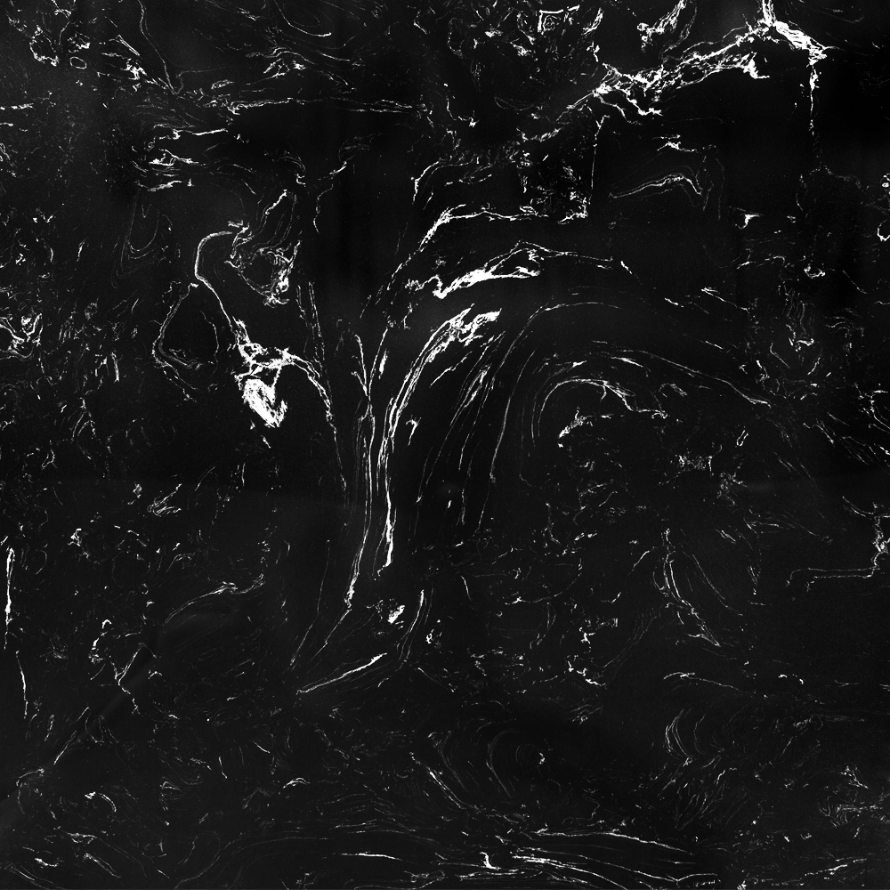 Arezzo Marble Floating Basin Shelf (Black Carrara - 500mm Wide) 3 Arezzo Marble Floating Basin Shelf (Black Carrara - 500mm Wide)