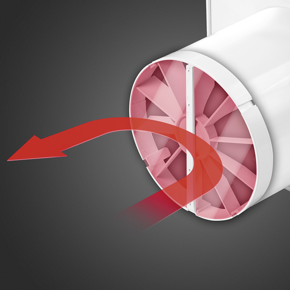 Arezzo 100mm Extractor Fan Non Return Valve 3 Arezzo 100mm Extractor Fan Non Return Valve