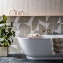 Arezzo Fluted Round Brushed Brass Wall Mounted (3TH) Bath Filler Tap 9 Arezzo Fluted Round Brushed Brass Wall Mounted (3TH) Bath Filler Tap -Victorian Plumbing Shop az1wtbbf d8