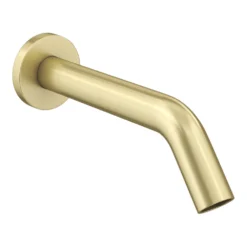 Arezzo Brushed Brass Infrared Sensor Wall Mounted Mixer Tap