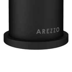 Arezzo Fluted Round Matt Black Basin Mono Mixer 12 Arezzo Fluted Round Matt Black Basin Mono Mixer -Victorian Plumbing Shop az8tmbf detail4