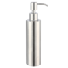 Arezzo Freestanding Round Soap Dispenser - Brushed Chrome -Victorian Plumbing Shop azsd1bcf l