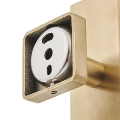 Arezzo Brushed Brass Square Wall Mounted Soap Dispenser 11 Arezzo Brushed Brass Square Wall Mounted Soap Dispenser -Victorian Plumbing Shop azsq2bbw d7