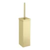Arezzo Square Toilet Brush Brushed Brass -Victorian Plumbing Shop azsqtbbb lrg2