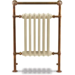 Bampton Traditional Copper 960 X 675mm Heated Towel Radiator