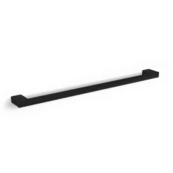 Hib. Atto 60cm Black Square Towel Rail