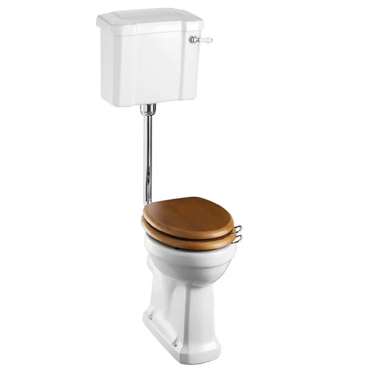 Burlington Low Level WC - 44cm Slimline Cistern - Lever Flush 3 Burlington Low Level WC - 44cm Slimline Cistern - Lever Flush