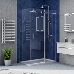 Arezzo Chrome 800 X 500mm 8 Bars Designer Heated Towel Rail -Victorian Plumbing Shop c8x500b8af d3