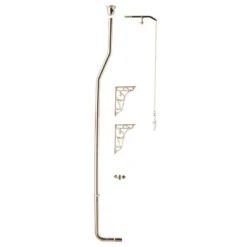 Carlton Gold High Level Traditional Toilet (WC, Cistern + Pan) 5 Carlton Gold High Level Traditional Toilet (WC, Cistern + Pan) -Victorian Plumbing Shop carltongoldhighleveltraditionaltoiletd1