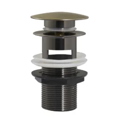 Chatsworth Antique Brass Slotted Click Clack Basin Waste 7 Chatsworth Antique Brass Slotted Click Clack Basin Waste -Victorian Plumbing Shop ccslbrad2