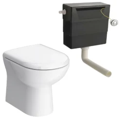 Cove Vanity Unit Cloakroom Suite + Basin Mixer Tap (W1050 X D300mm) -Victorian Plumbing Shop ccstap nw d1