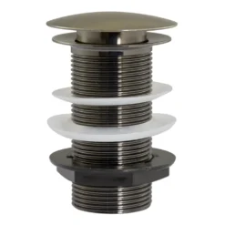 Chatsworth Antique Brass Unslotted Click Clack Basin Waste 7 Chatsworth Antique Brass Unslotted Click Clack Basin Waste -Victorian Plumbing Shop ccusbra d2