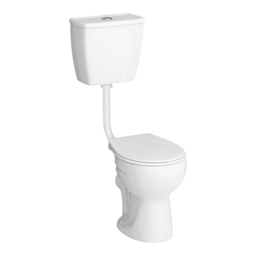Cove Low Level Toilet Incl. Push Button Cistern + Seat 5 Cove Low Level Toilet Incl. Push Button Cistern + Seat - Image 3