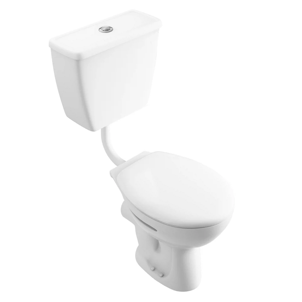 Cove Low Level Toilet Incl. Push Button Cistern + Seat 6 Cove Low Level Toilet Incl. Push Button Cistern + Seat - Image 4